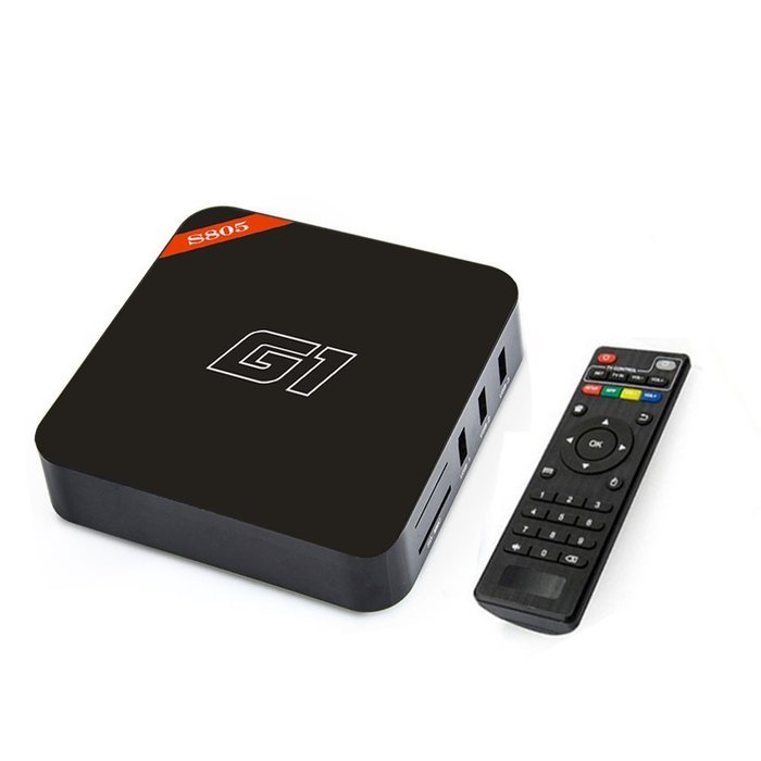 G1 Amlogic S805 Android 4.4 Quad Core Smart Tv Box Support 1080 HD Kodi 15.2 Wife Streaming Media Player 1G RAM... N2