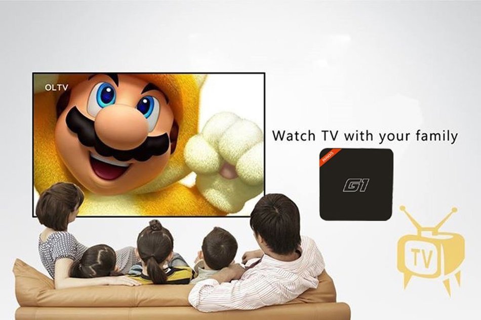 G1 Amlogic S805 Android 4.4 Quad Core Smart Tv Box Support 1080 HD Kodi 15.2 Wife Streaming Media Player 1G RAM... N8
