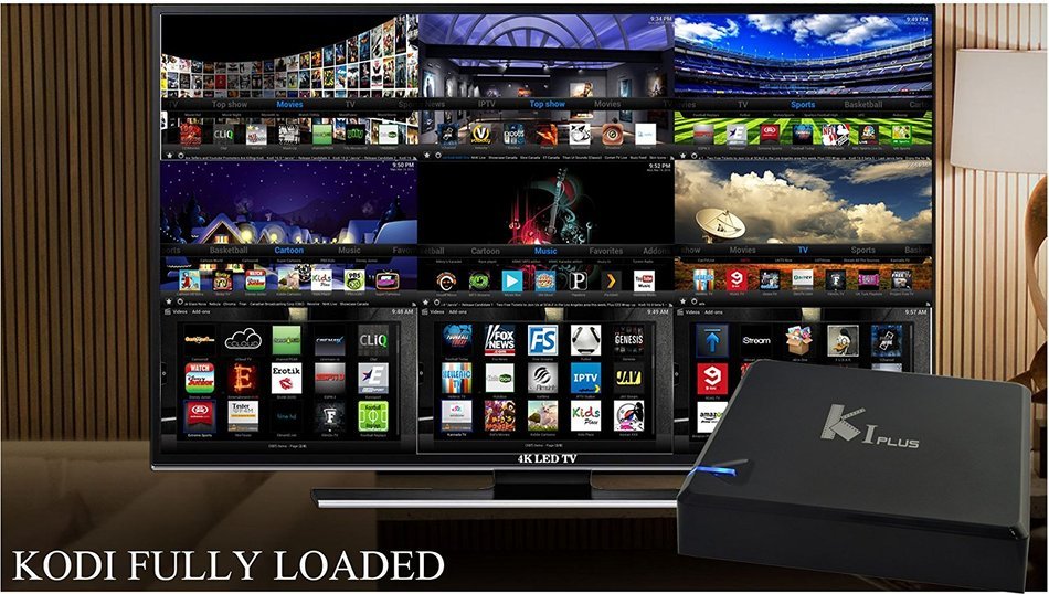 YuRen K1 Plus Amlogic S905 Quad Core 1G/8G 4K Android 5.1 TV Box XBMC KODI fullly loaded Streaming Media Player... N2