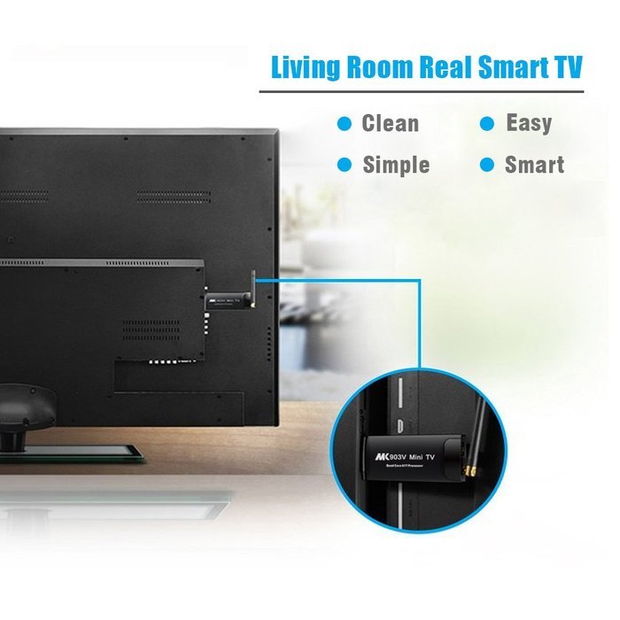 UPPEL Mini PC RK3288 Android 4.4 4K Quad Core TV Stick 2GB RAM 8GB ROM Dual Band Wifi 4k x 2k Streaming Media... N5