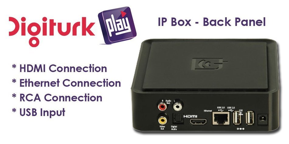 Digiturk Play IP Box with 1 Month Free Family Package N2