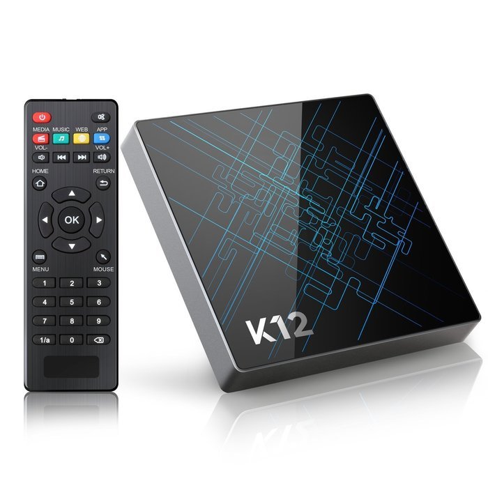 TICTID K12 Android 6.0 TV Box Amlogic S912 Octa Core [2G DDRIII/ 16G Emmc Flash] with Kodi 16.1/Dual WIFI [5G/...