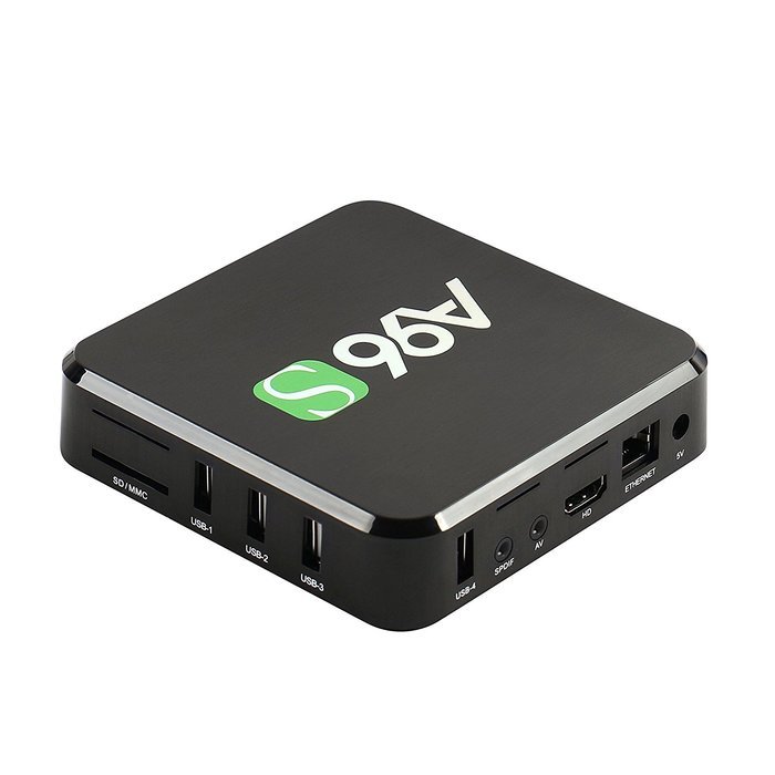 [ Free Mini Keyboard ] Jabond Newest A96S Smart TV Box Android 6.0 Full Loaded Add-ons with KODI 17.0 Amlogic... N4