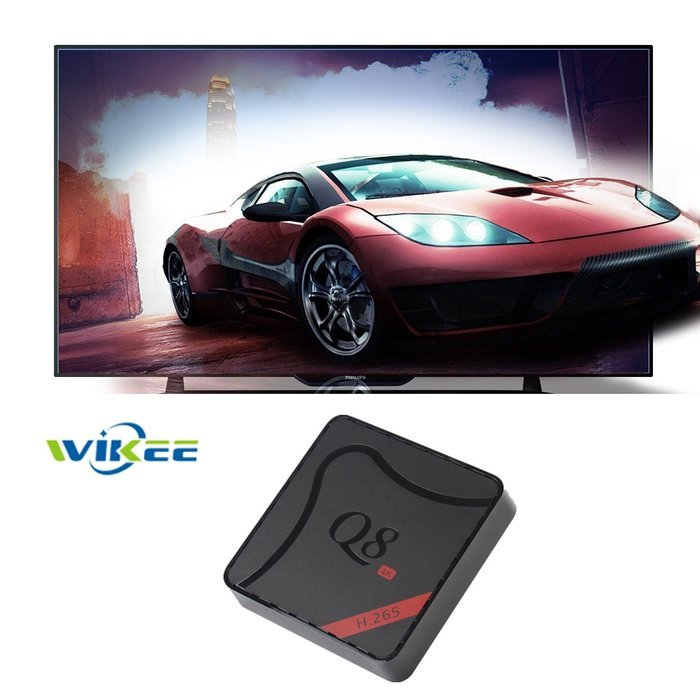 [Free wireless mini keyboard] 2016 Latest WIIKEE Q8 Amlogic S905 Quad Core Android 5.1 Smart Android TV Box Fully... N3