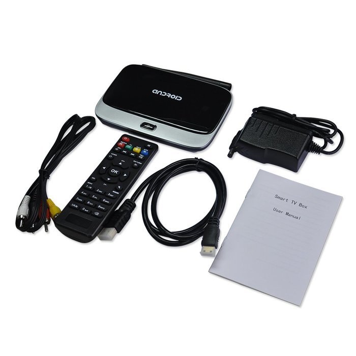 RUPA CS918 RK3128 TV Box Quad Core Android 4.4 2GB/8GB Google Smart HDMI Kodi XBMC Fully Loaded OTT Box WIFI Media... N6