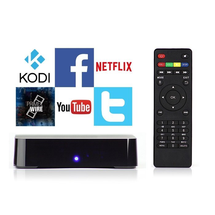 Android TV Box with Kodi PRE-installed - Stream Millions of Movies, TV Shows and Music for FREE - Kodi, YouTube...