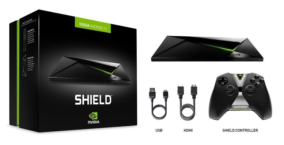 NVIDIA SHIELD Pro - 4K Ultra HD Streaming Media Player. Android TV. Great Gaming. N5