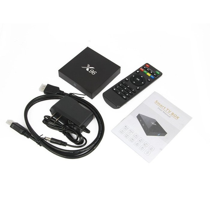 Febite X96 android 6.0 Kodi 16.1 4k TV box Amlogic S905X A53-2GHz 64bit QuadCore 60fps VP9 H.265 1G/8G set top... N2