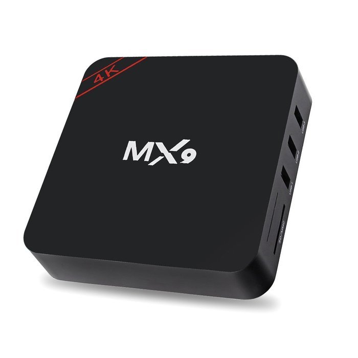 RUPA 4K MX9 PRO Android 5.1 TV Box Amlogic RK3229 2GB/16GB 1080P H.265/H.264 1000M with Kodi/XBMC Fully Loaded... N9