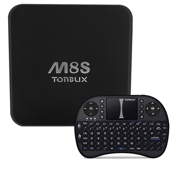 Tonbux M8S 4K Android TV Box Amlogic S812 Quad Core 2GB RAM 8GB Flash Fully Loaded KODI With Octa-core GPU, HDMI...