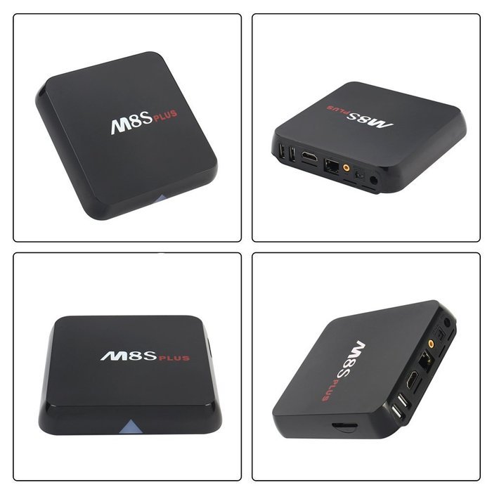 Jabond Fully Loaded Add-ons KODI(XBMC) M8S Plus 2G/16G Android Smart TV Box Amlogic S812 4K Bluetooth Dual Wifi... N2