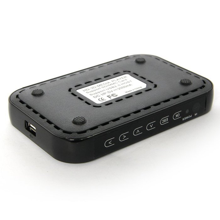 Buyee Portable Full 1080p Hd Multi Media Player 3 Outputs Hdmi, Vga, Av, 2 Inputs Sd Card & USB Reader for Hdds... N5