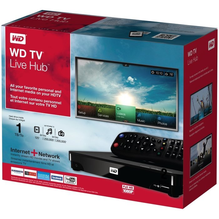 WD TV Live Hub 1TB Media Center (Old Model) N6