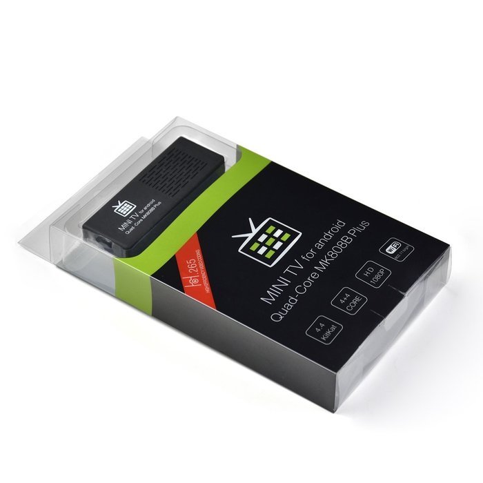 Zenoplige MK808B Plus (MK808B+) Amlogic M805 Quad-Core Bluetooth 1G/8G WIFI H.265 1080P DDR3 1G ROM 8G Mini PC... N3