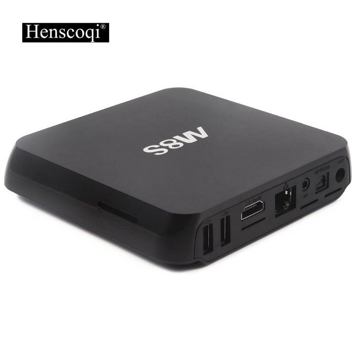 Henscoqi MXQ Amlogic S805 Android TV Box Quad Core HDMI 1.4b HD 3D 4K Wifi Android 1GB/ 8GB N6