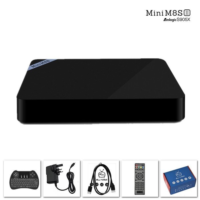 BOXAN MINI M8SII Android 6.0 Smart 4K TV BOX with Kodi16.1 Pre-installed GOOGLE TV Amlogic S905X 2G / 8G WIFI... N6
