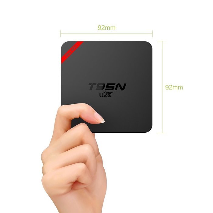 U2C&reg; T95X Android 6.0 Mini Android TV Box Kodi 16.1 Ultra HD 4K Amlogic S905X Quad Core Fully Loaded 3D WiFi 2G... N11