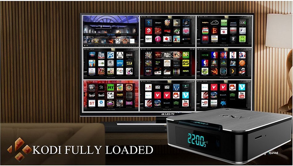 YuRen MXV+ Android 5.1 TV Box Amlogic S905 Quad Core Special XBMC/KODI fully Loaded 4K Streaming media Players... N3