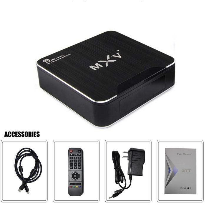 YuRen MXV+ Android 5.1 TV Box Amlogic S905 Quad Core Special XBMC/KODI fully Loaded 4K Streaming media Players... N6