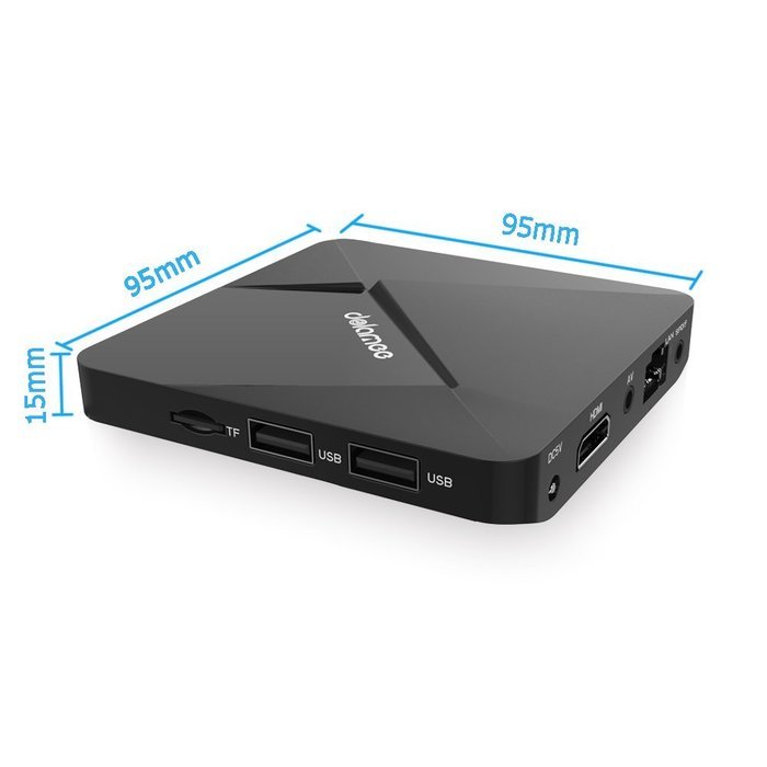 DOLAMEE D5 Streaming Media Player Android TV Box 1GB /8GB Rockchip RK3229 Quad-core 2.4G Wifi Buetooth 4.0 32bit... N2