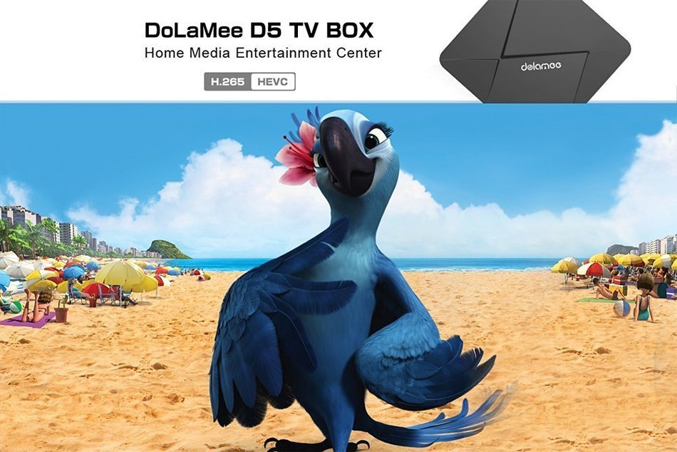 DOLAMEE D5 Streaming Media Player Android TV Box 1GB /8GB Rockchip RK3229 Quad-core 2.4G Wifi Buetooth 4.0 32bit... N3