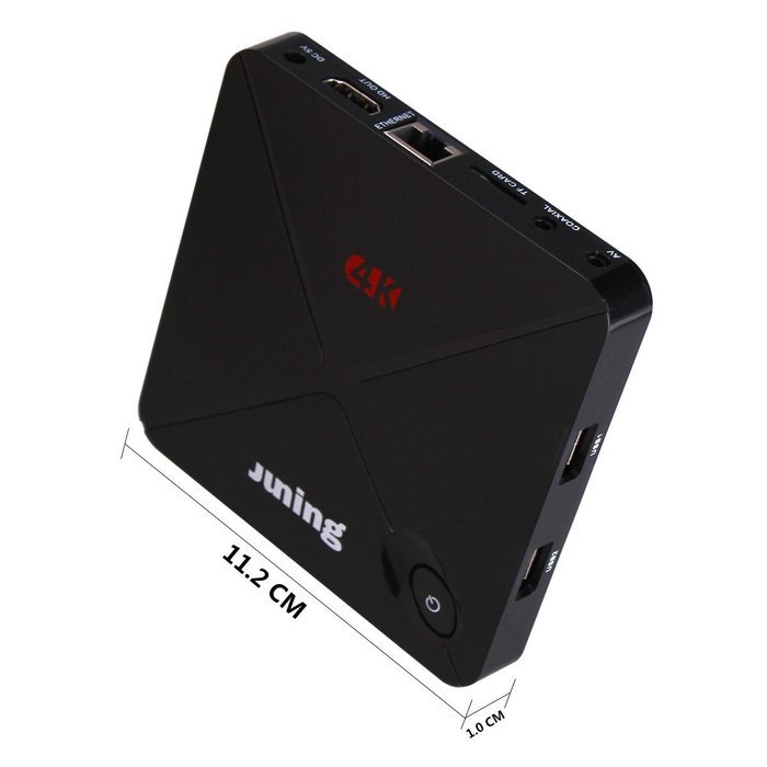 Android Tv Box Kodi Xbmc Fully Loaded 1080p S812 Quad Core Ram 2GB Rom 16GB IPTV OTT TV Root H.265-JUNING Smart... N4