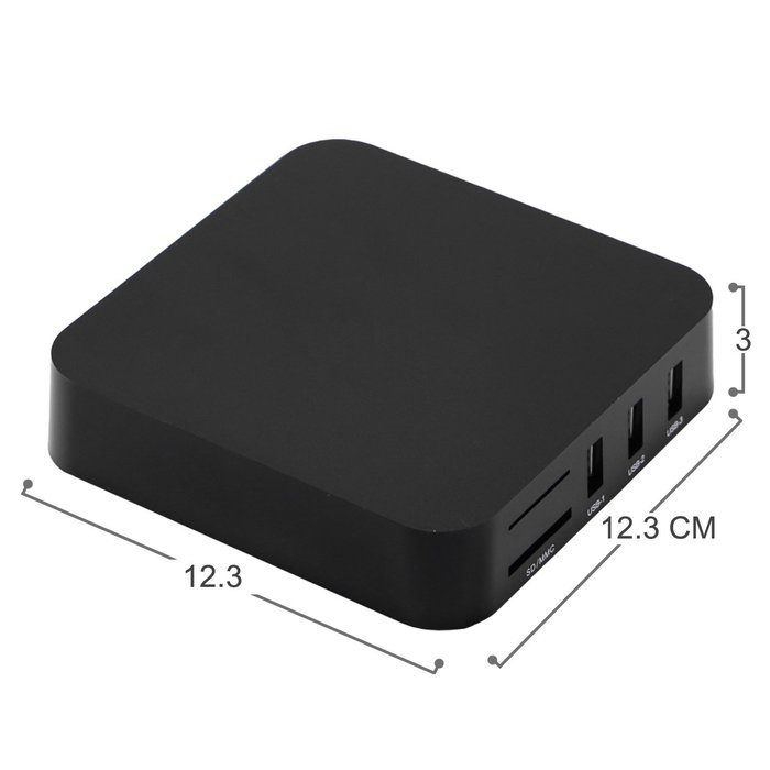 HAMSWAN TV BOX Android 4.4 Amlogic S805 Quad Core 1G/8GB Kodi(15.2) Fully Loaded Wifi 1080P 450 Streaming Media... N3