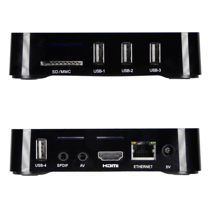 HAMSWAN TV BOX Android 4.4 Amlogic S805 Quad Core 1G/8GB Kodi(15.2) Fully Loaded Wifi 1080P 450 Streaming Media... N5