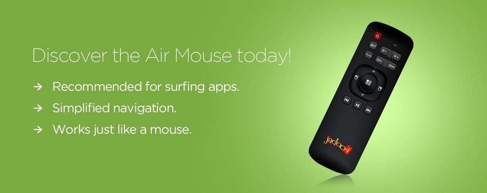 Air Mouse Remote control for Jadoo TV 4