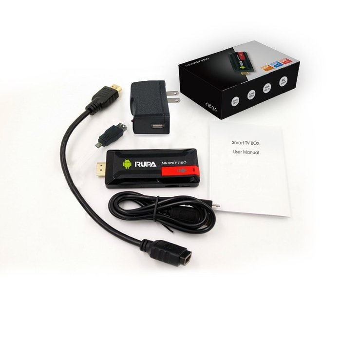 MK809IV Mini PC TV Dongle Stick Android 5.1 Quad Core RK3229 2G/8GB XBMC 2.4 WiFi + Bluetooth 4.0 N6