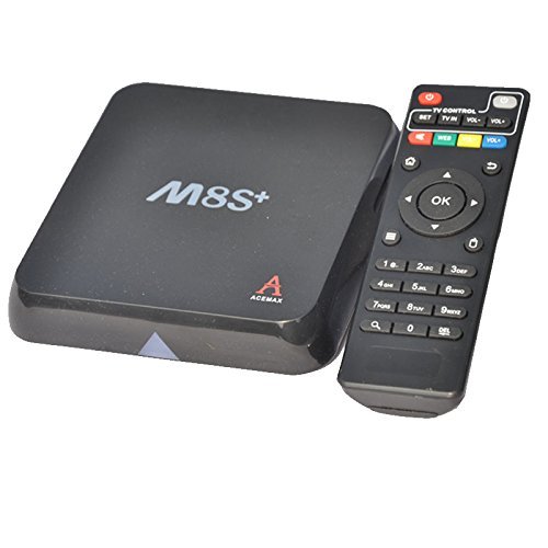 ACEMAX M8S Plus M8S+ 4K Android 5.1 Quad Core TV Box KODI 16 Jarvis Streaming Media Player Dual Band Wifi 2.4G... N2