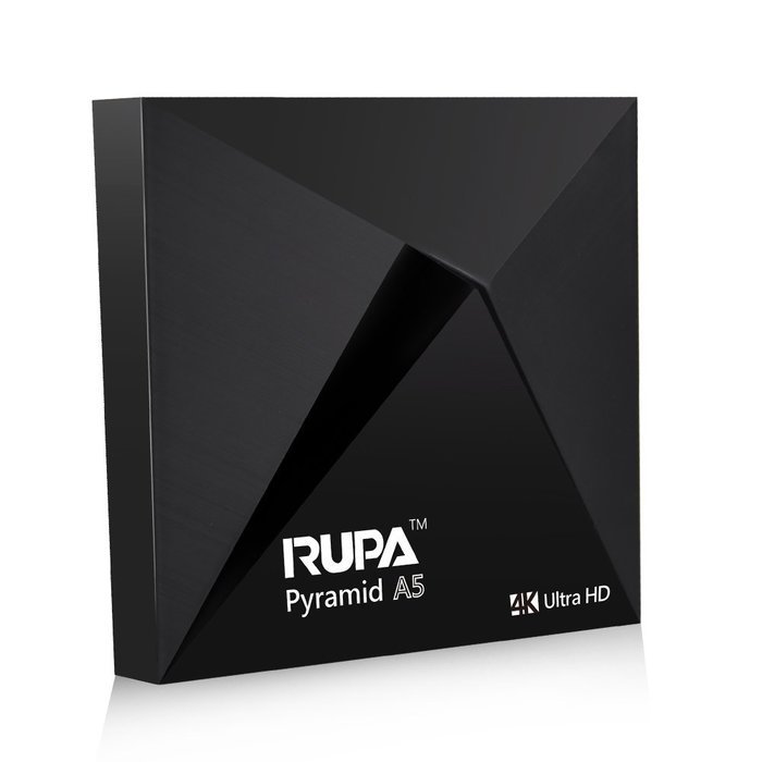 RUPA Ryramid A5 Android 5.1 TV Box Amlogic S905 Quad Core 1G 8G EMMC A53 4K Lollipop Wifi KODI 16.1 Fully Loaded...