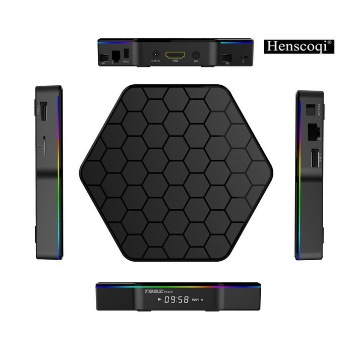 Henscoqi T95Z PLUS Amlogic S912 Octa-core Android TV Box with 2GB DDR3 16GB Emmc Flash Android 6.0 Marshmallow... N2