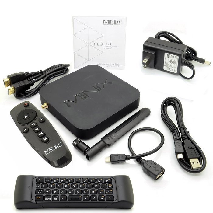 MINIX NEO U1 Android TV box / Streaming media player / Smart box mini pc + MINIX NEO A2 Lite Air fly mouse Combo... N6