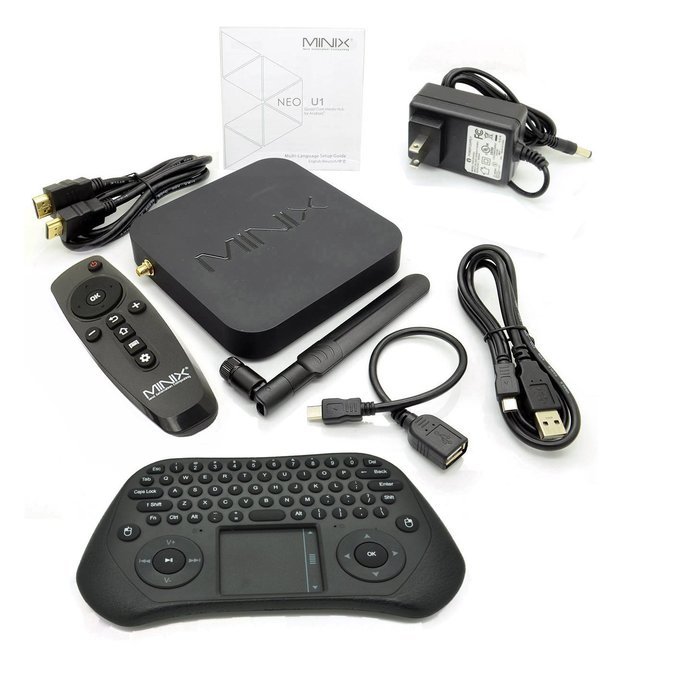 MINIX NEO U1 Android TV box / Streaming media player / Smart box mini pc + MINIX NEO A2 Lite Air fly mouse Combo... N10