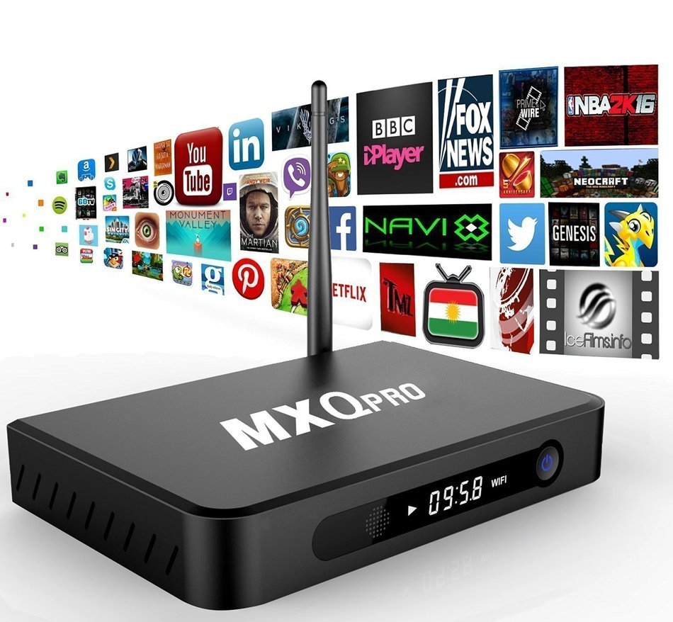 Tonbux 4K UHD Quad Core Smart KODI BOX Mini PC Streaming Media Player Android TV Box with KODI(XBMC), 2GB RAM+...