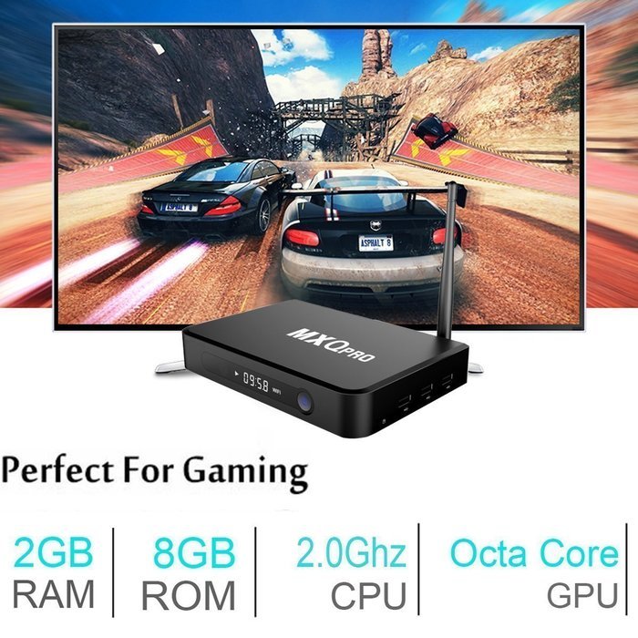 Tonbux 4K UHD Quad Core Smart KODI BOX Mini PC Streaming Media Player Android TV Box with KODI(XBMC), 2GB RAM+... N5
