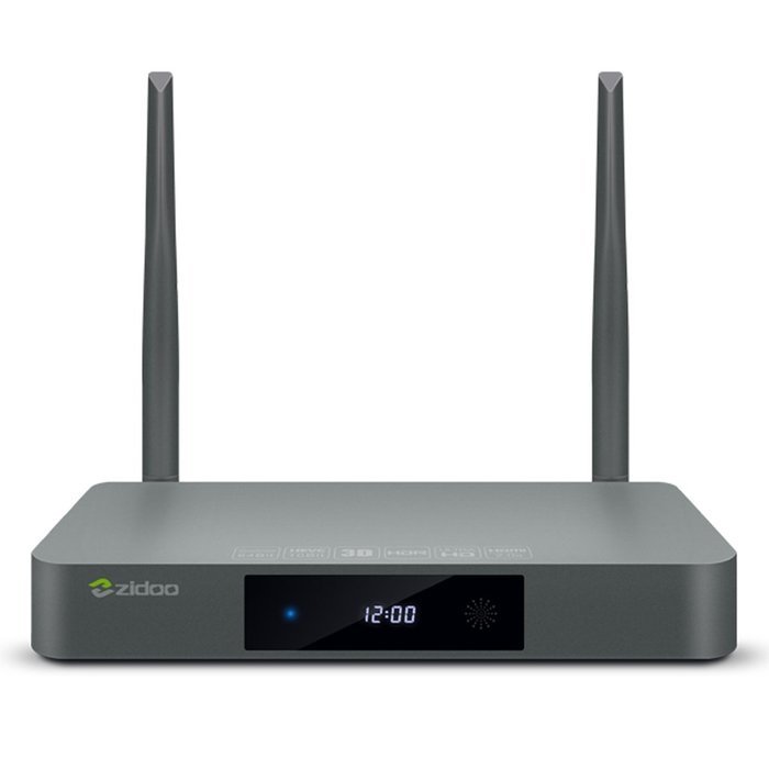 Android TV Box Zidoo X9S Android 6.0 OpenWRT(NAS) Quad Core 2G/16G Dual Band WIFI 1000Mbps LAN HDR USB3.0 HDMI... N18