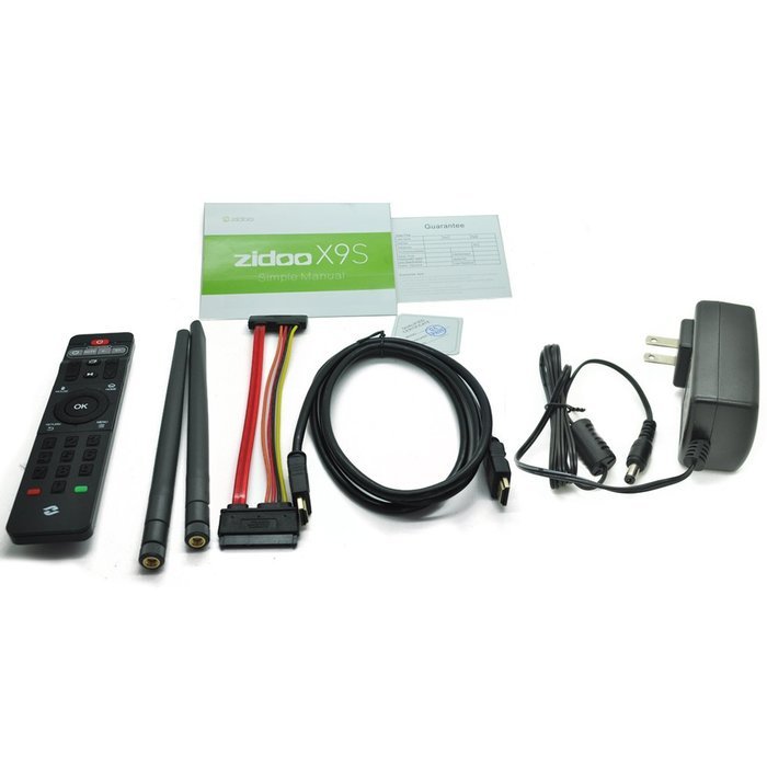 Android TV Box Zidoo X9S Android 6.0 OpenWRT(NAS) Quad Core 2G/16G Dual Band WIFI 1000Mbps LAN HDR USB3.0 HDMI... N22