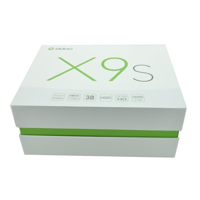 Android TV Box Zidoo X9S Android 6.0 OpenWRT(NAS) Quad Core 2G/16G Dual Band WIFI 1000Mbps LAN HDR USB3.0 HDMI... N24