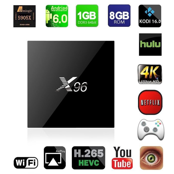 Richino Bluetooth MX Pro Android TV Box