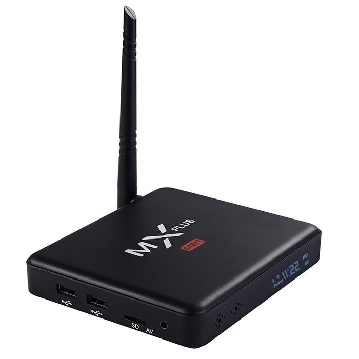 (2016 new arrival)Epteam updated version MX plus Android TV BOX with Antenna Xbmc KODI H.265 4k2k 5.1 S905 Quad...
