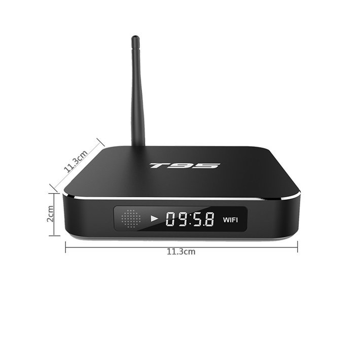 Nansii T95 Android 5.1 Amlogic S905 1080p smart tv box Bluetooth 4.0 Kodi 16.0 Quad-core RAM 2GB ROM 8GB Streaming... N6
