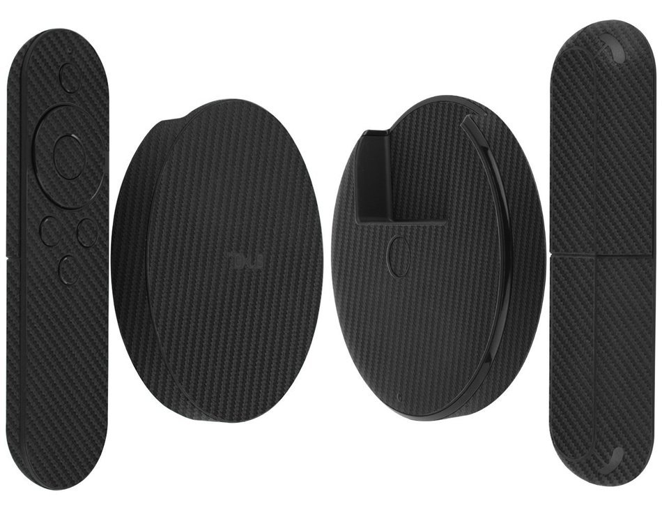 Skinomi TechSkin - Google Nexus Player Carbon Fiber Full Body Skin Protector / Front & Back Wrap / Premium HD...
