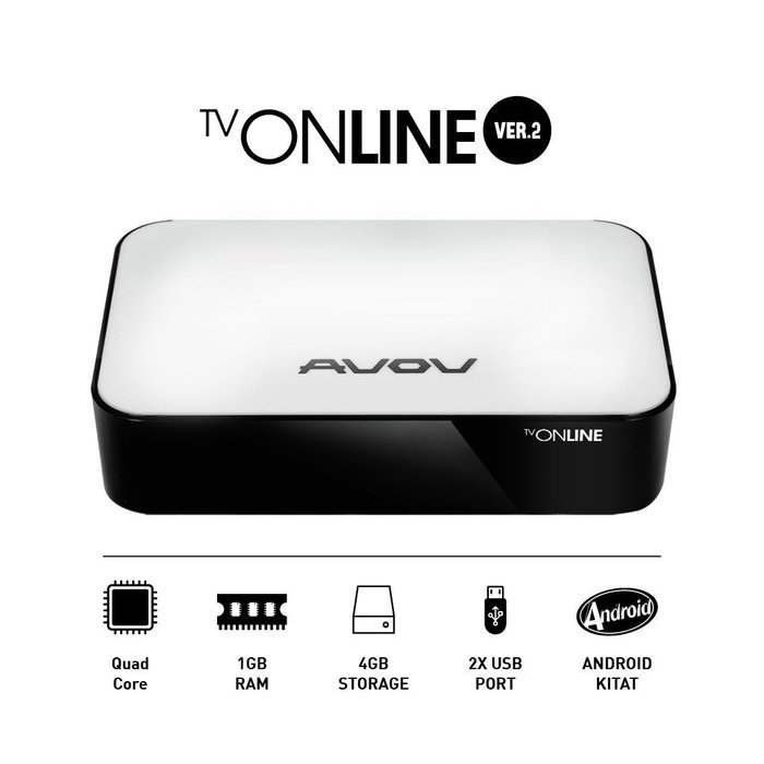 Avov TVonline+ ver2 IPTV/OTT set-top box