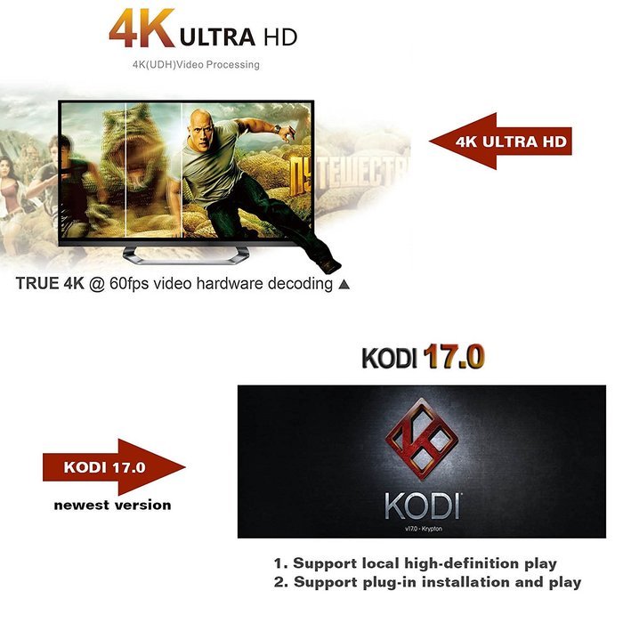 [Backlit Keyboard] NPET BB2 Amlogic S912 64 Bit Octa Core Android 6.0 Kodi 17.0 TV Box 2GB 16GB Bluetooth 1000M... N5