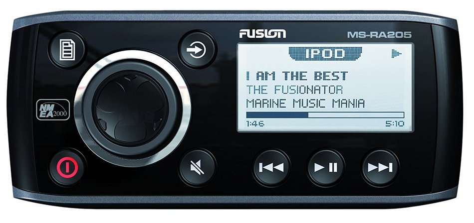Fusion MS-RA205KTS Combo Pack with MS-RA205 Head Unit and MS-EL602 Speaker