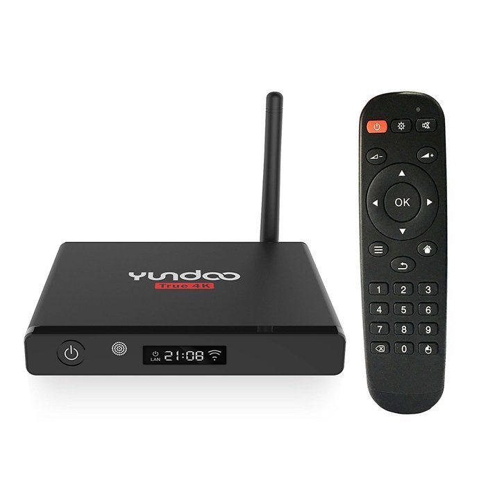 YUNDOO Y7 Android 6.0 TV Box, 4 Core Amlogic S905X CPU 2.0GHz 64bit Higher Configuration TV Box, 4K HD with LED... N2