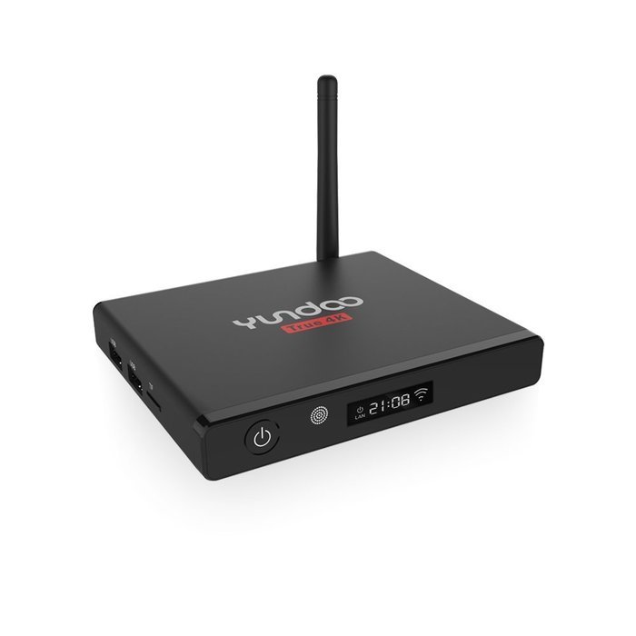 YUNDOO Y7 Android 6.0 TV Box, 4 Core Amlogic S905X CPU 2.0GHz 64bit Higher Configuration TV Box, 4K HD with LED... N5