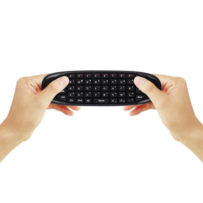 LYNEC C120 2.4G 6-Axis Portable Mini Wireless Remote Keyboard Mouse with 3-Gyro & 3-Gravity Sensor for PC HTPC... N3